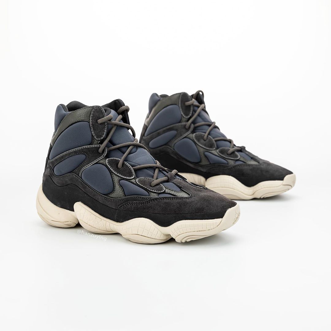 Yeezy 500 High,发售,Slate,FW4968  发售倒计时两周！最适合冬天穿的 Yeezy 来了，细节超多！