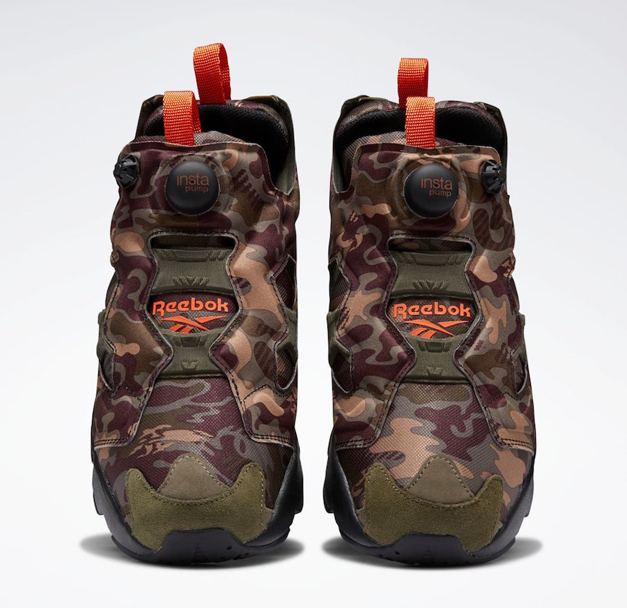Reebok,Pump fury,发售  军绿迷彩加持！这双 Reebok Pump Fury 有 OG 内味了！