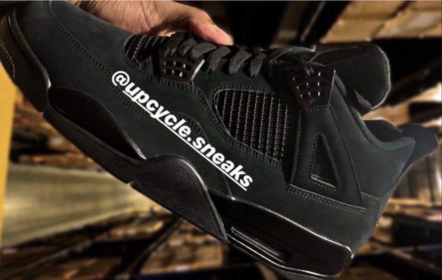AIr Jordan 4,AJ4,Black cat,发售  复刻实物首次曝光！真正的黑猫 Air Jordan 4 刚刚出现...