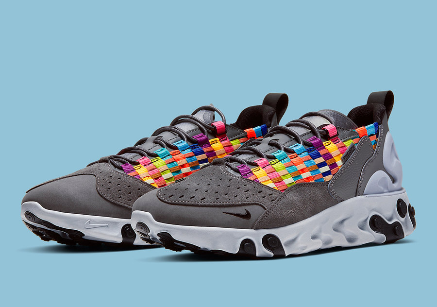 Nike,react,Sertu,发售  物料奢华的拼接鞋面！React Sertu 新配色你也能买！