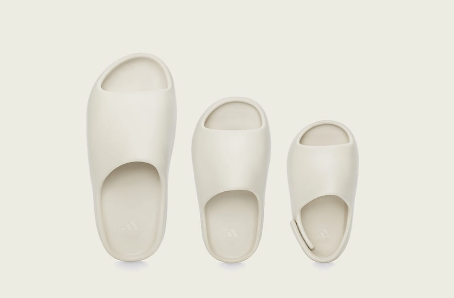 adidas,Yeezy Slide,发售  本月的第一双 Yeezy 竟然是它！Yeezy Slide 明天发售，只是...