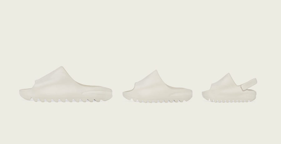 adidas,Yeezy Slide,发售  本月的第一双 Yeezy 竟然是它！Yeezy Slide 明天发售，只是...