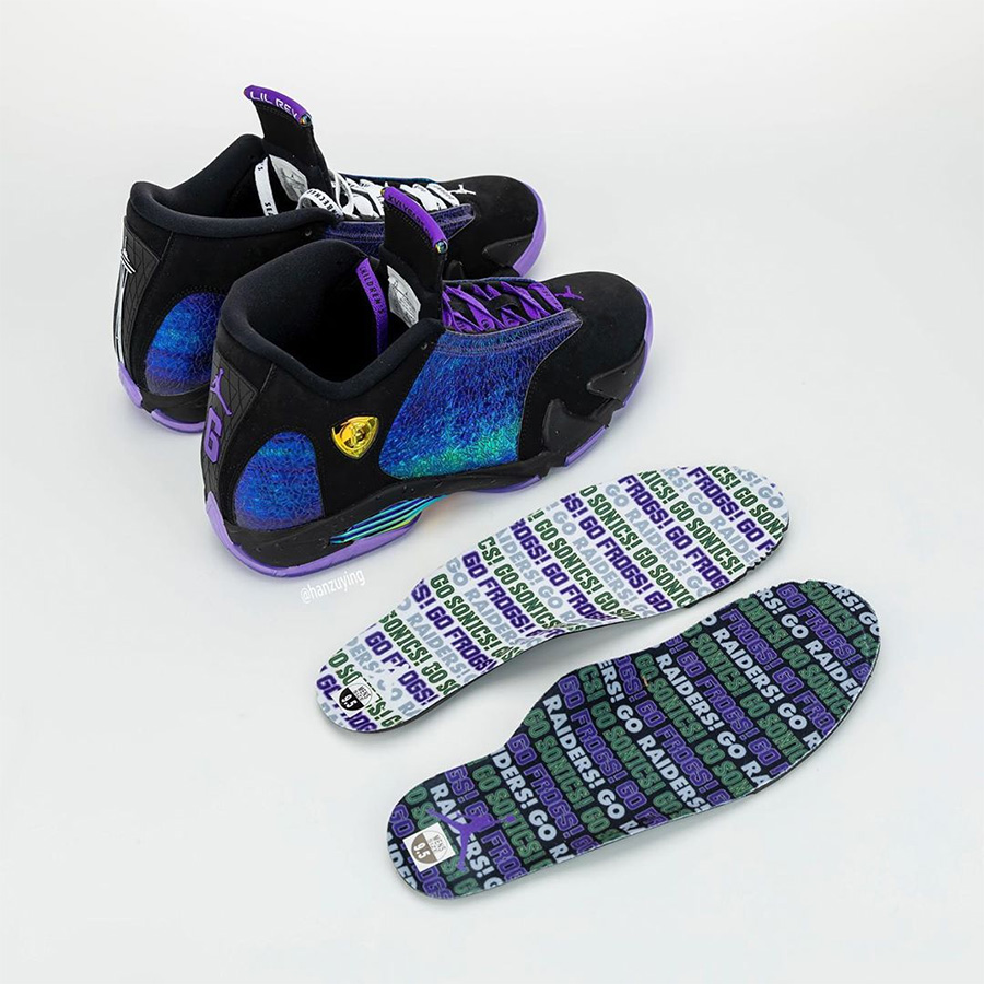 CV2469-001,AJ14,Air Jordan 14 CV2469-001 细节超精细！慈善 Air Jordan 14 实物近赏，海外已发售
