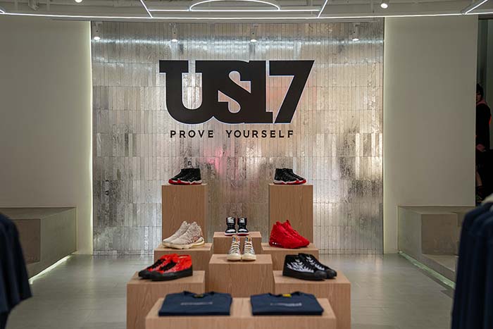 US17,易建联  阿联现身开幕现场！US17 篮球文化体验店升级开业！