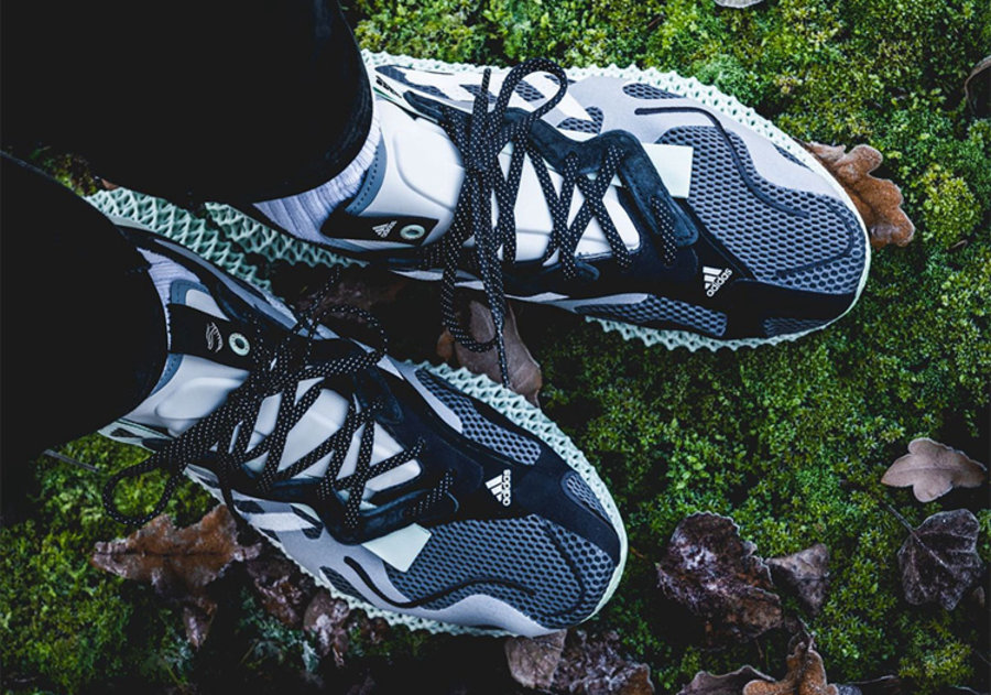 adidas, adidas Consortium Runn  多材质拼接鞋身！全新配色 adidas Runner V2 4D 即将发售！