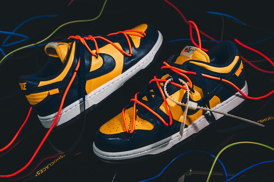 OW,Dunk,OFF-WHITE,Nike,发售  市价已经 4000+！今早的 OW x Dunk 你抢到了么？