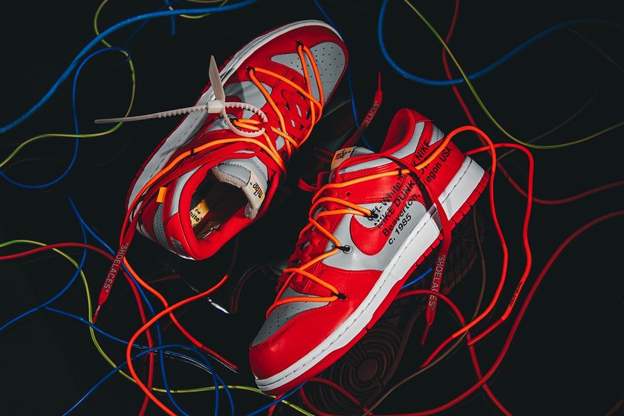 OW,Dunk,OFF-WHITE,Nike,发售  市价已经 4000+！今早的 OW x Dunk 你抢到了么？
