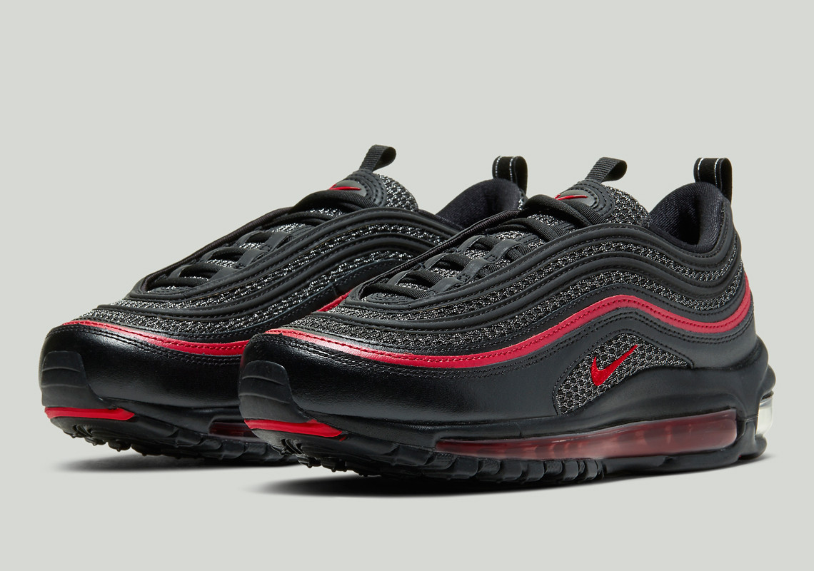 Air Max 97,Nike,CU9990-001  情人锁装饰！这双 Air Max 97 有点特别！