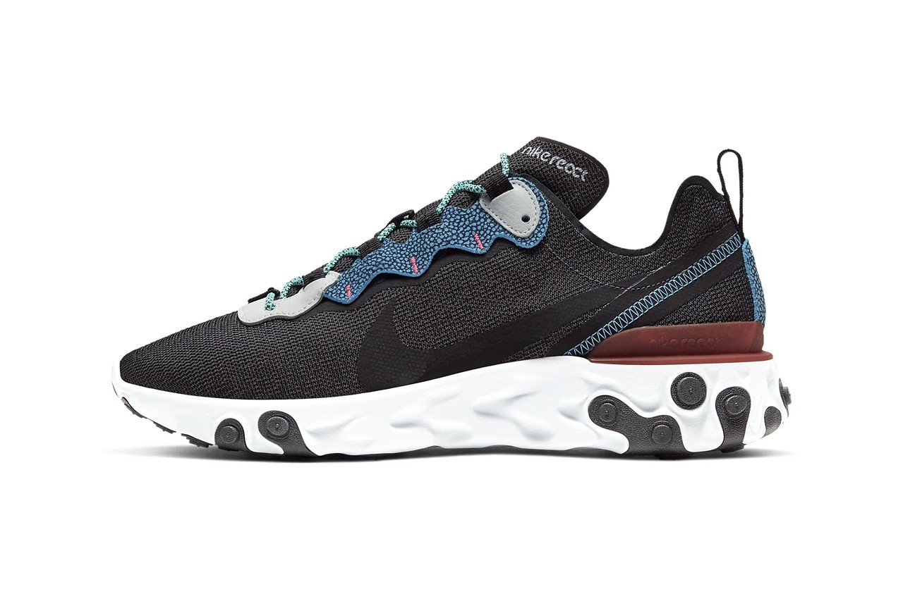 Nike,React Element 55,发售  石斑纹皮革点缀！Nike React Element 55 全新配色即将发售