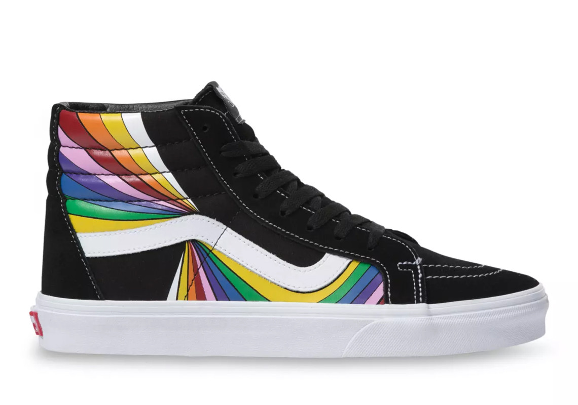 Vans,Sk8-Hi,Berle Pro,发售  炫目放射印花！两双 Vans 新品释出实物！看着有点晕...