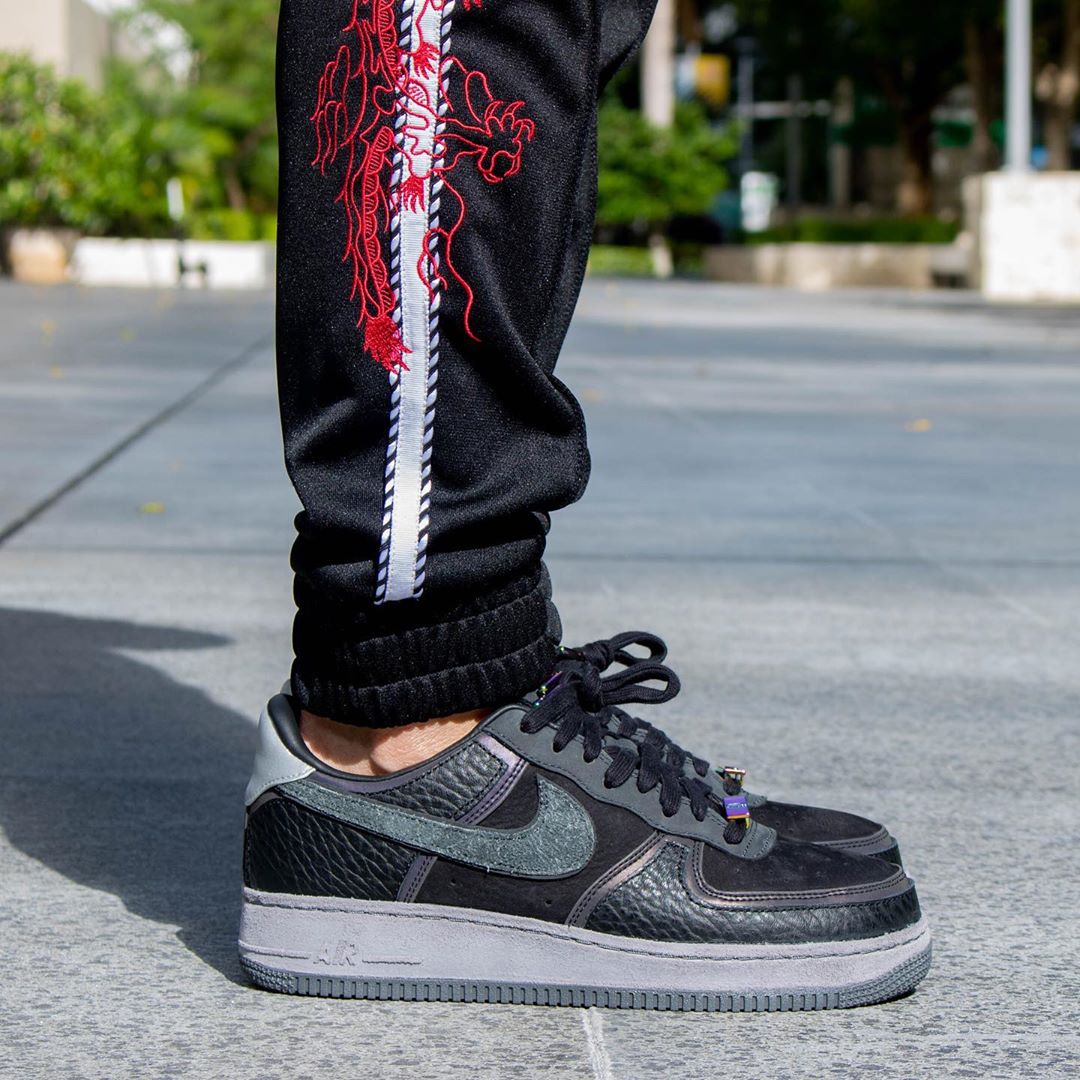 a ma maniere,Air Force 1,AF1,发  限量 5269 双，还带编码标签！A Ma Maniere x AF1 上脚来了！