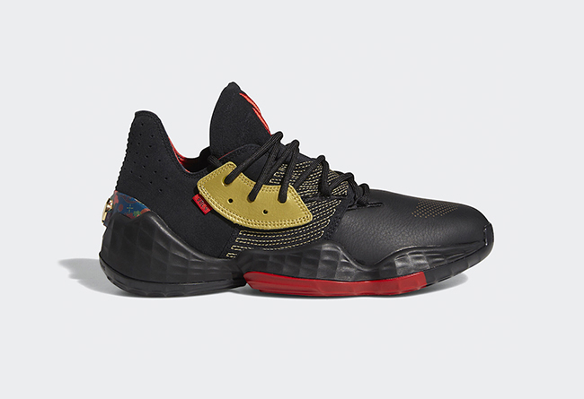 adidas,Harden Vol 4,发售  又一双顶级战靴发布新年配色！Harden Vol. 4 “CNY” 现已发售！