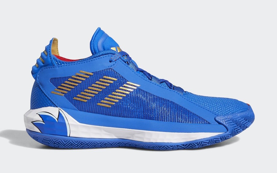 adidas,Dame 6,Sonic the Hedgeh  家喻户晓的动画联名！刺猬索尼克 x adidas Dame 6 官图释出！