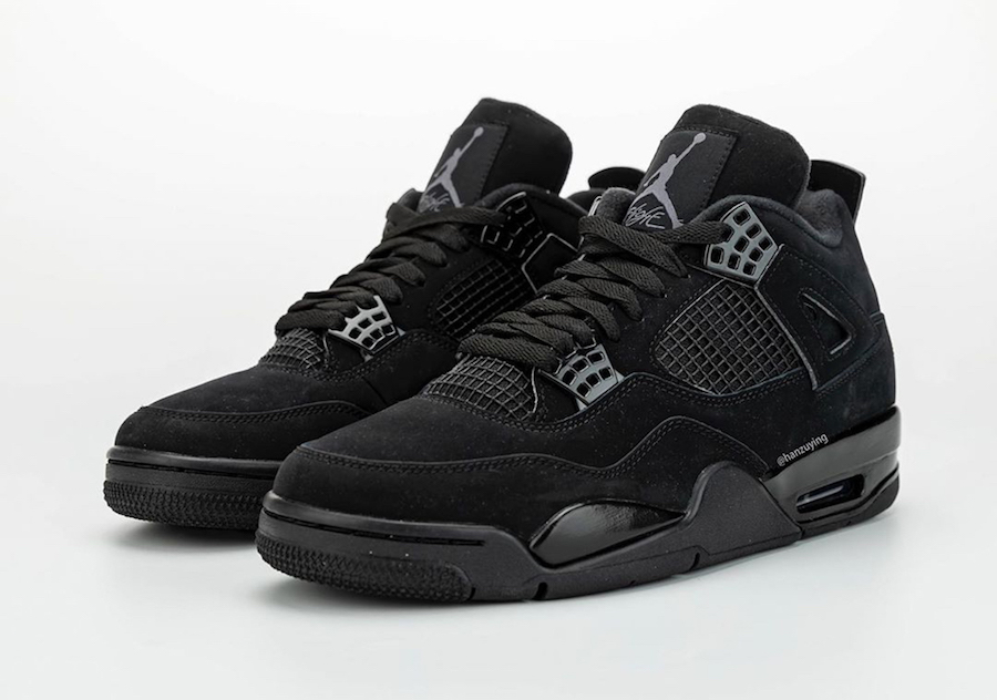 AJ4,Air Jordan 4,CU1110-010,发售  黑猫 Air Jordan 4 发售提前！你的新年第一双会是它吗？