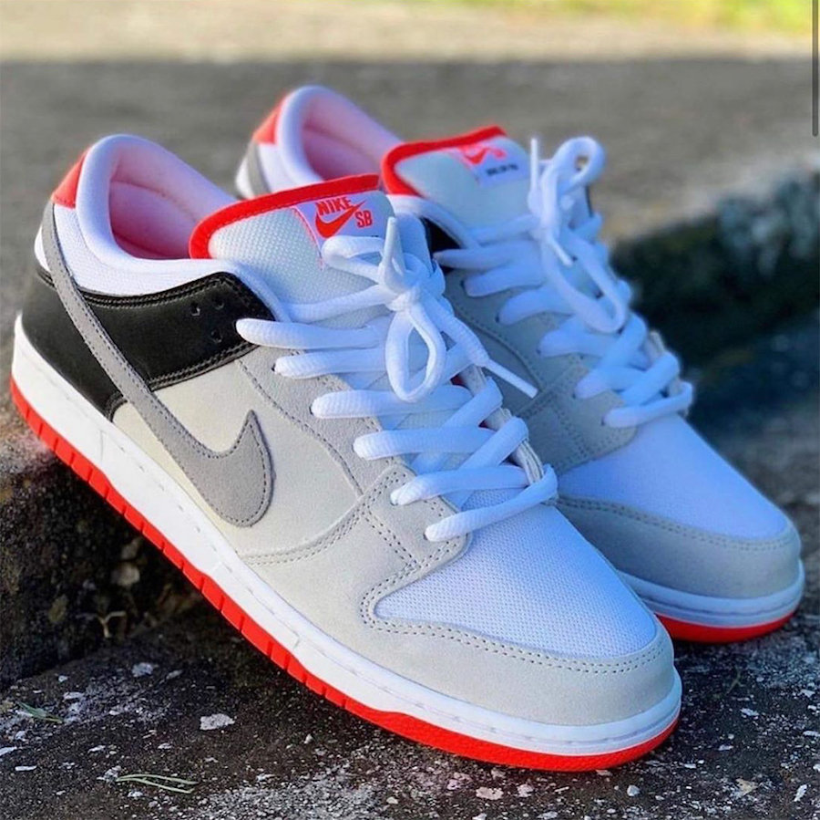 Nike,SB,Dunk,Infrared  经典红外线配色！全新 Nike Dunk SB “Infrared” 曝光！