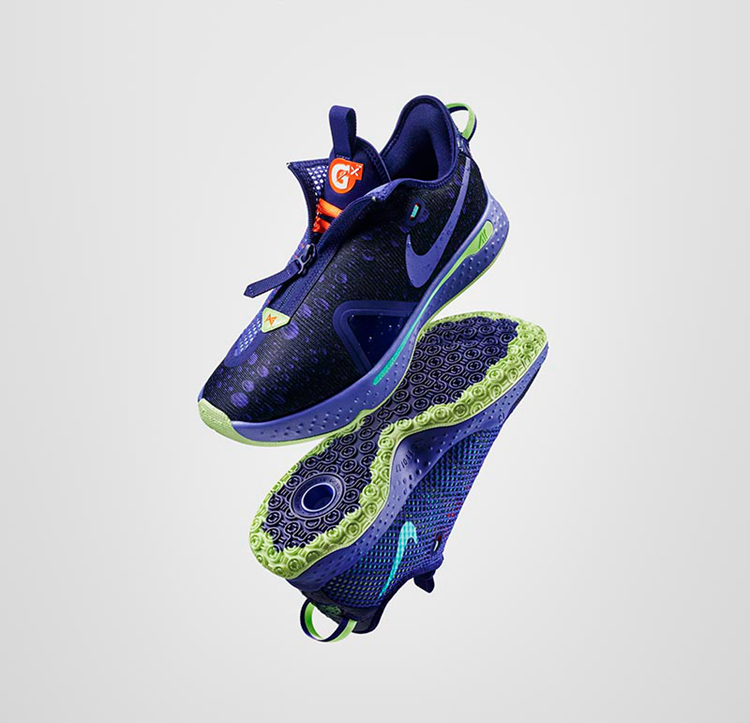 Nike,PG 4,Gatorade,GX  PG4 明日首发！还有骚气十足的紫色佳得乐 GX 配色本月发售！