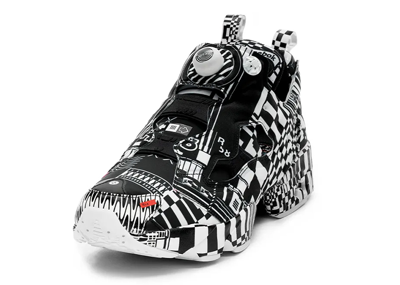 Reebok,Pump Fury,发售  超人气插画师联名！这双 Reebok Pump Fury 看着有点晕！