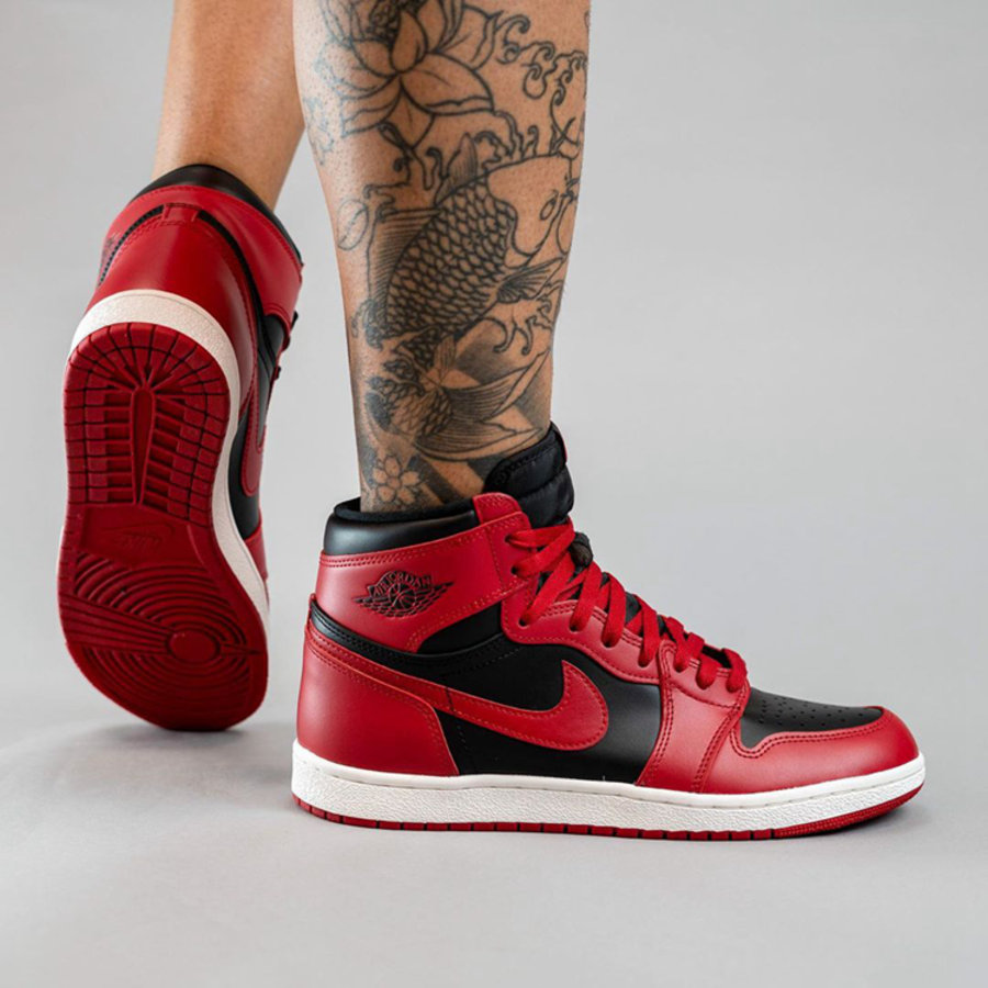 AJ1,Air Jordan 1,BQ4422-600,Re  限量 23000 双！「反转黑红」Air Jordan 1 最新上脚图曝光！