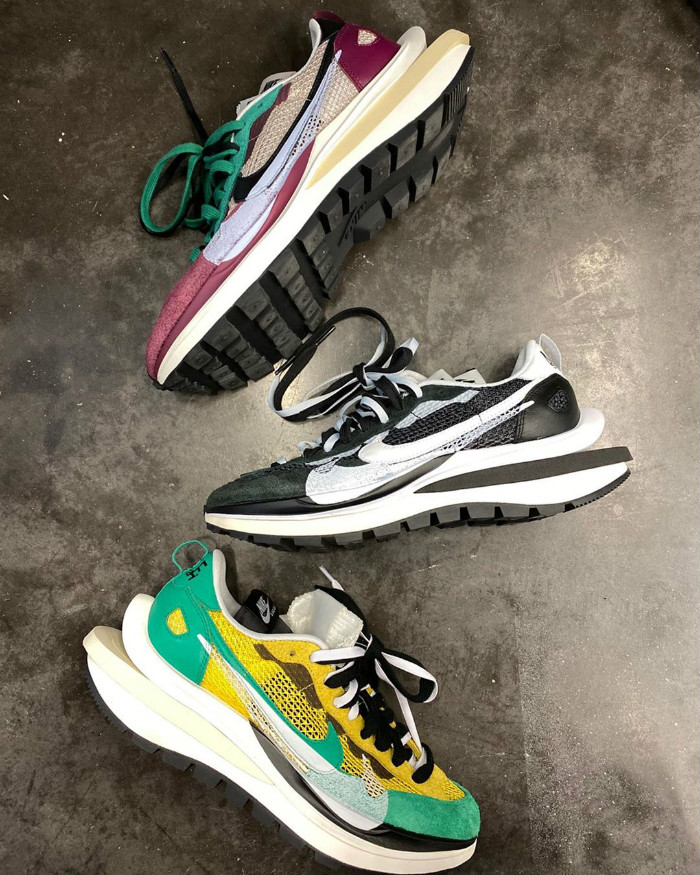 Sacai,Nike,VaporWaffle  发售提前了！Sacai x Nike 联名新鞋要来了！