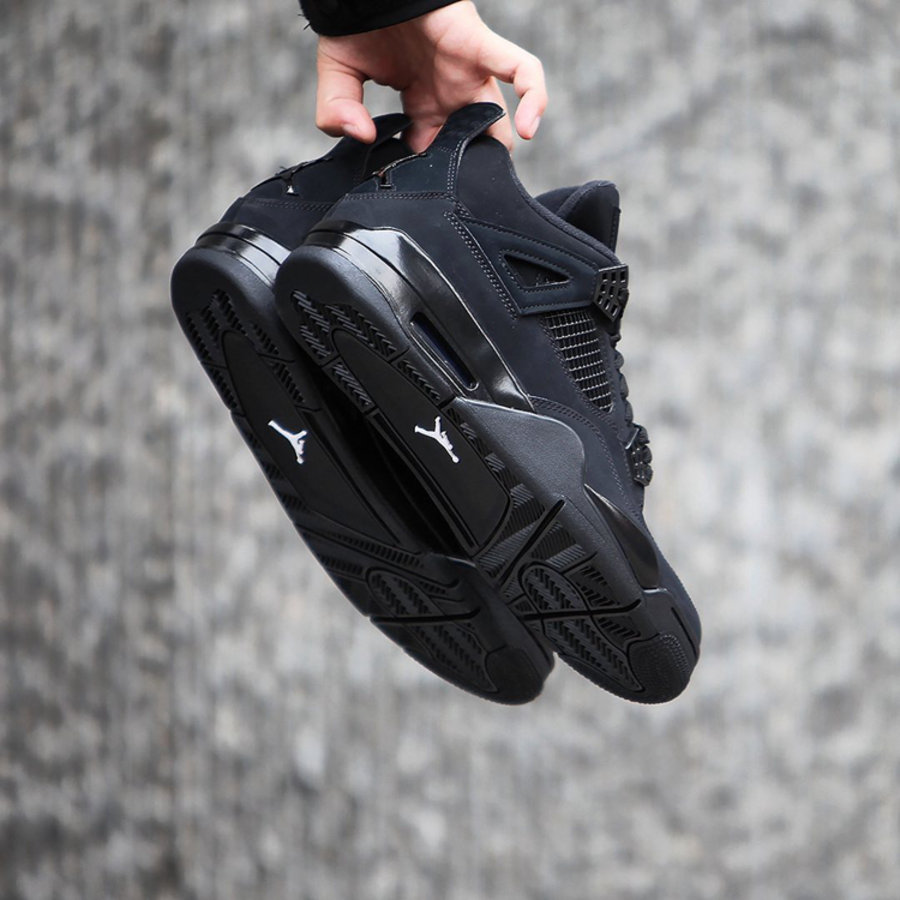AJ,AJ4,Air Jordan 4,Black Cat,  「黑猫」Air Jordan 4 最新实物美图！发售或将延期至下月！