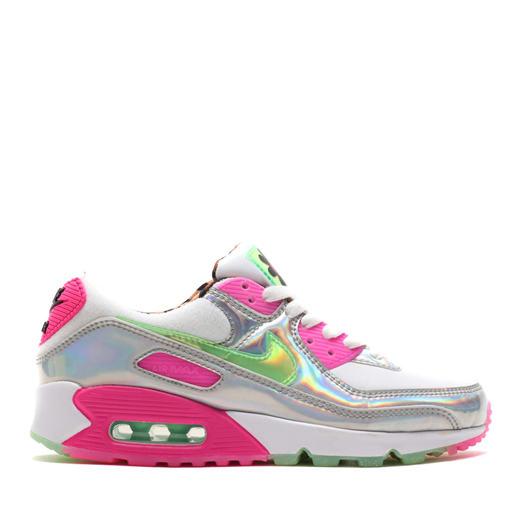 Nike,Air Max 90 LX WMNS,CQ2559  全息炫彩 + 狂野豹纹！这两双 Air Max 90 纪念款本周发售！