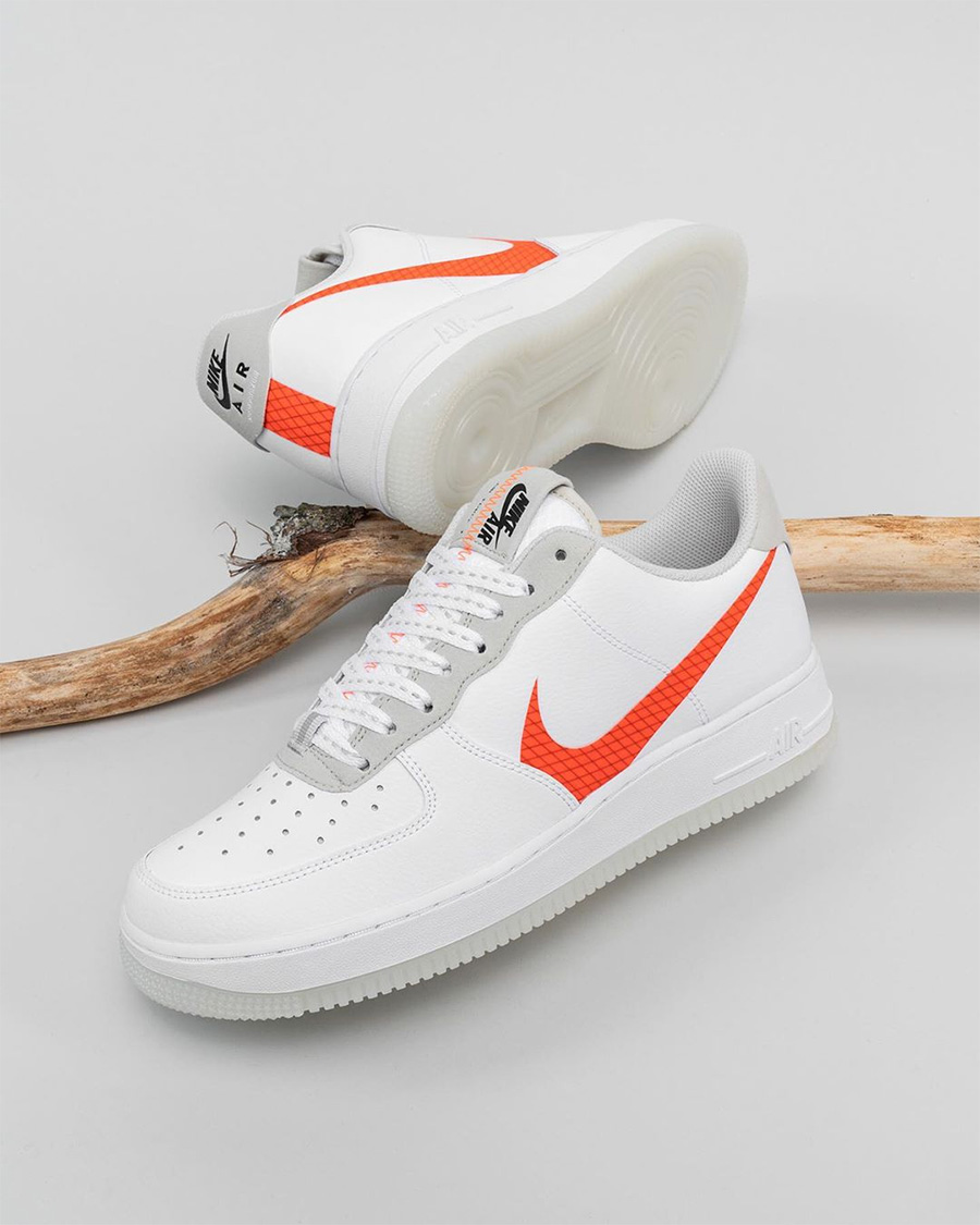 CD0888-100,AF1,Air Force 1,Nik CD0888-100 近期 AF1 惊喜不断！又一双「加大钩子」的新配色登场！