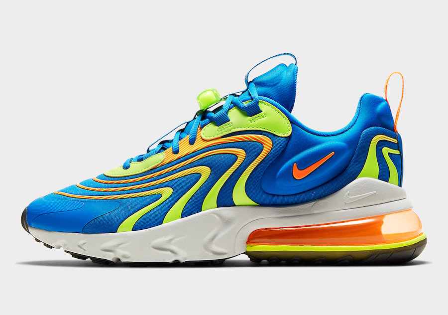 Nike,Air Max 270 React,CK2595-  两双新配色 Air Max 270 React ENG 新鲜登场！雪碧配色爱了！