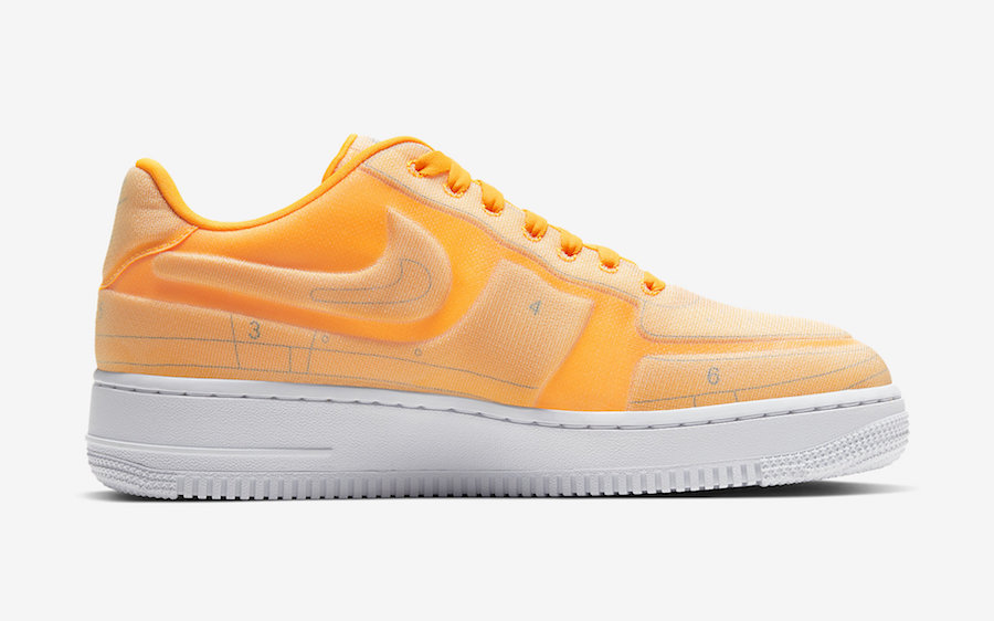 Nike,Air Force 1,AF1,CI3445-80  蝉翼鞋面 + 设计图纸主题！全新 Air Force 1 官图曝光