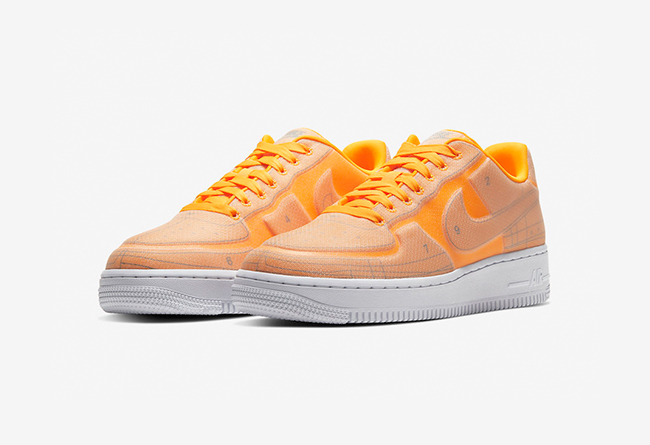 Nike,Air Force 1,AF1,CI3445-80  蝉翼鞋面 + 设计图纸主题！全新 Air Force 1 官图曝光