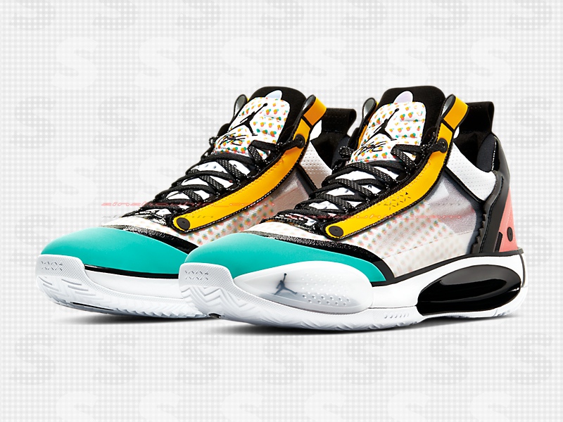 Air Jordan 34,AJ34,郭艾伦  全新郭艾伦 PE 曝光！这双糖果 AJ34 也太炫了！