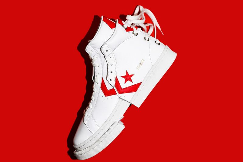 Converse,Pro Leather Hi,Feng C  看着就不便宜！这双中国设计师打造的 Converse 新品有点酷！