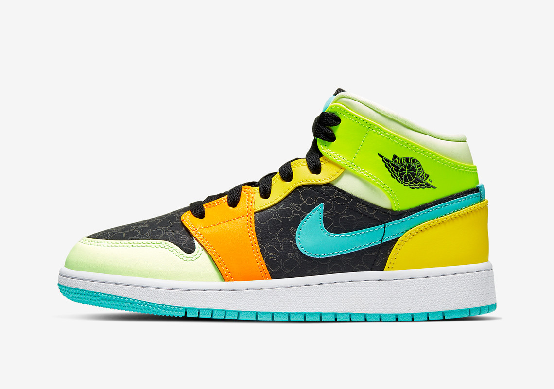 AJ1,Air Jordan 1 Mid,BQ6931-03  圣帕特里克节限定！全新 Air Jordan 1 Mid 即将发售