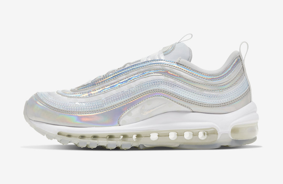 Air Max 97,CU8872-196,发售  珍珠炫彩鞋面！这双 Air Max 97 美不胜收！