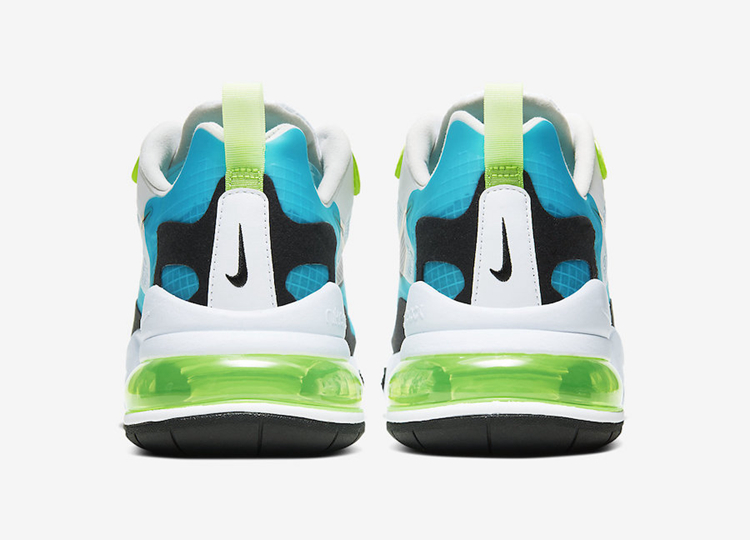 Nike,Air Max 270 React SE,CJ05  蝉翼鞋面搭配亮眼色调！Air Max 270 React 新配色登场！