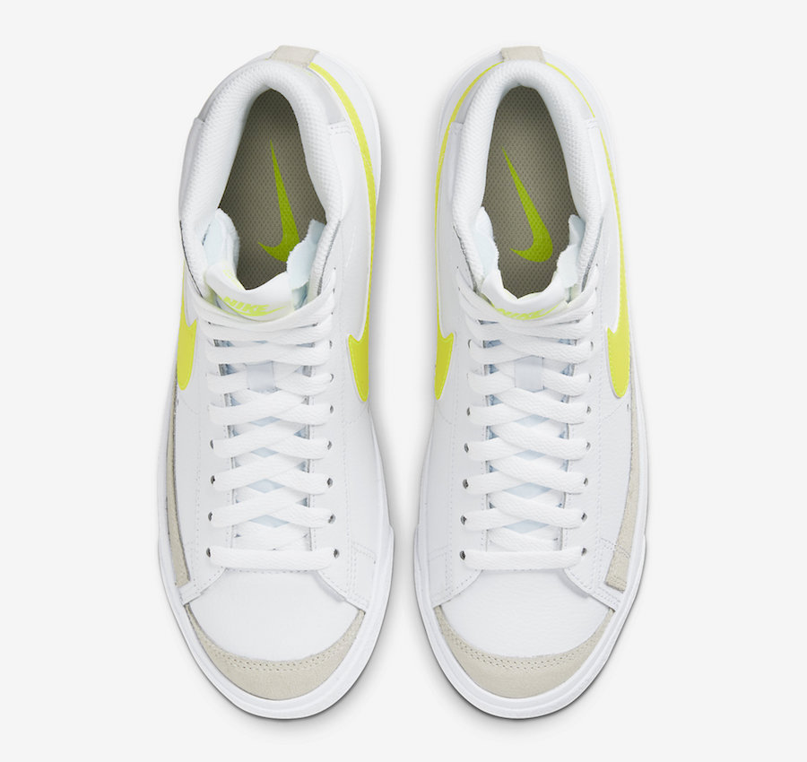 Nike,Blazer Mid,CZ0362-100,发售  醒目亮眼的柠檬钩子！全新配色 Nike Blazer Mid 即将发售！