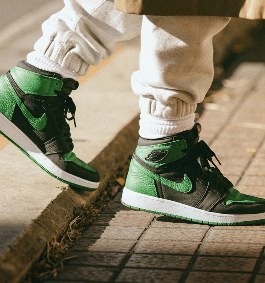 AJ1,Air Jordan 1,555088-030,57  本月第二双重磅 AJ1！人气黑绿配色下周发售！
