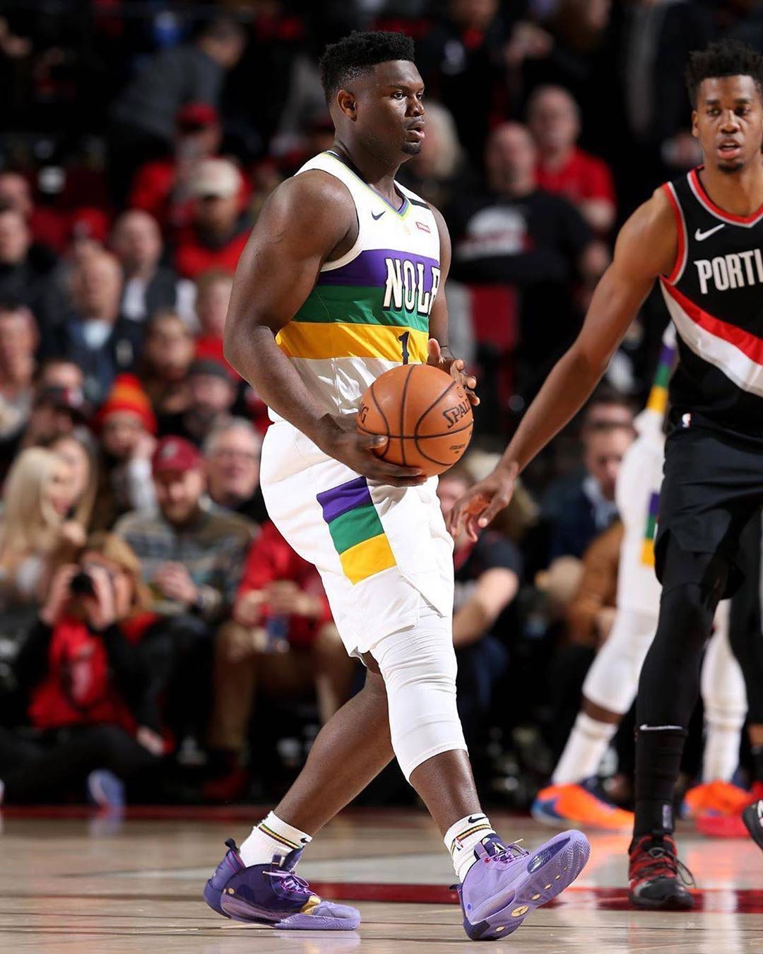Zion,Air Jordan 34,AJ34,  锡安上脚全新配色 Air Jordan 34！对位甜瓜再砍 25 分！