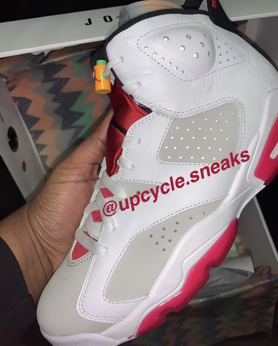 AJ6,Air Jordn 6,Hare,CT8529-06  兔八哥 Air Jordan 6 “Hare” 实物首度曝光！也是胡萝卜鞋盒！