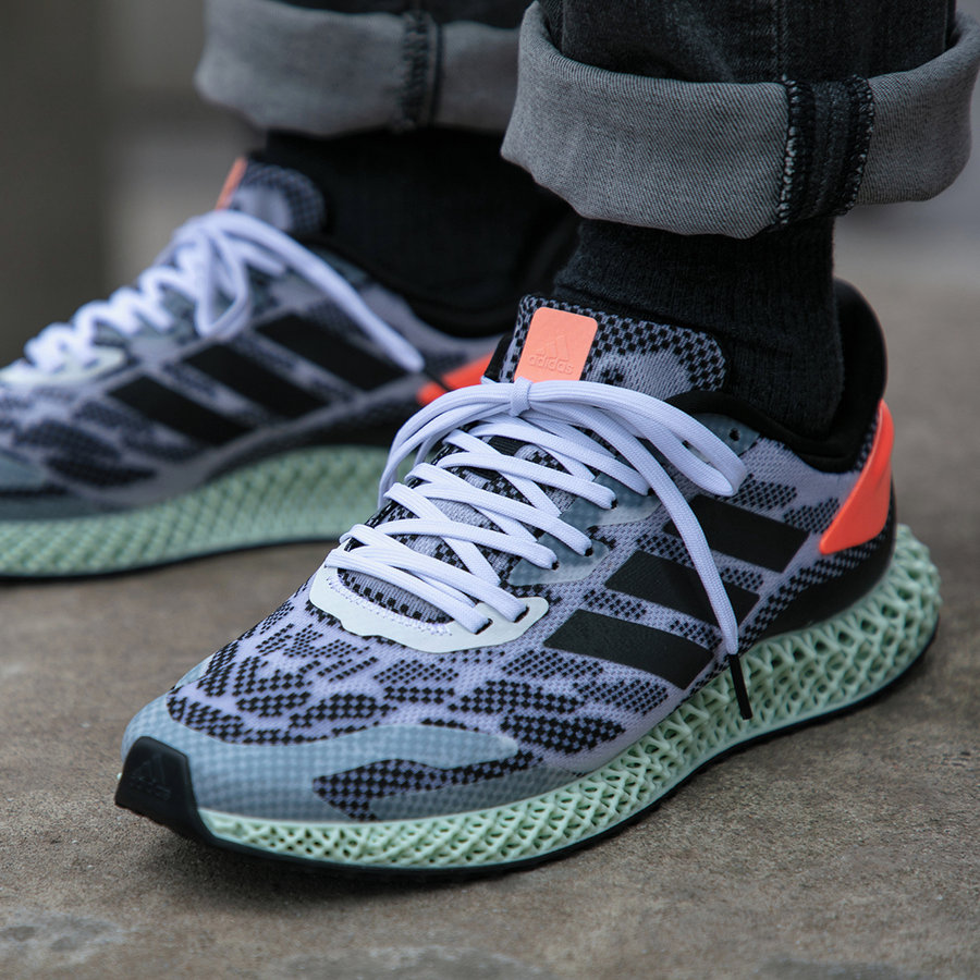 adidas,4D,  科技感与潮流气质并存！全新 adidas 4D 跑鞋上脚美图释出！