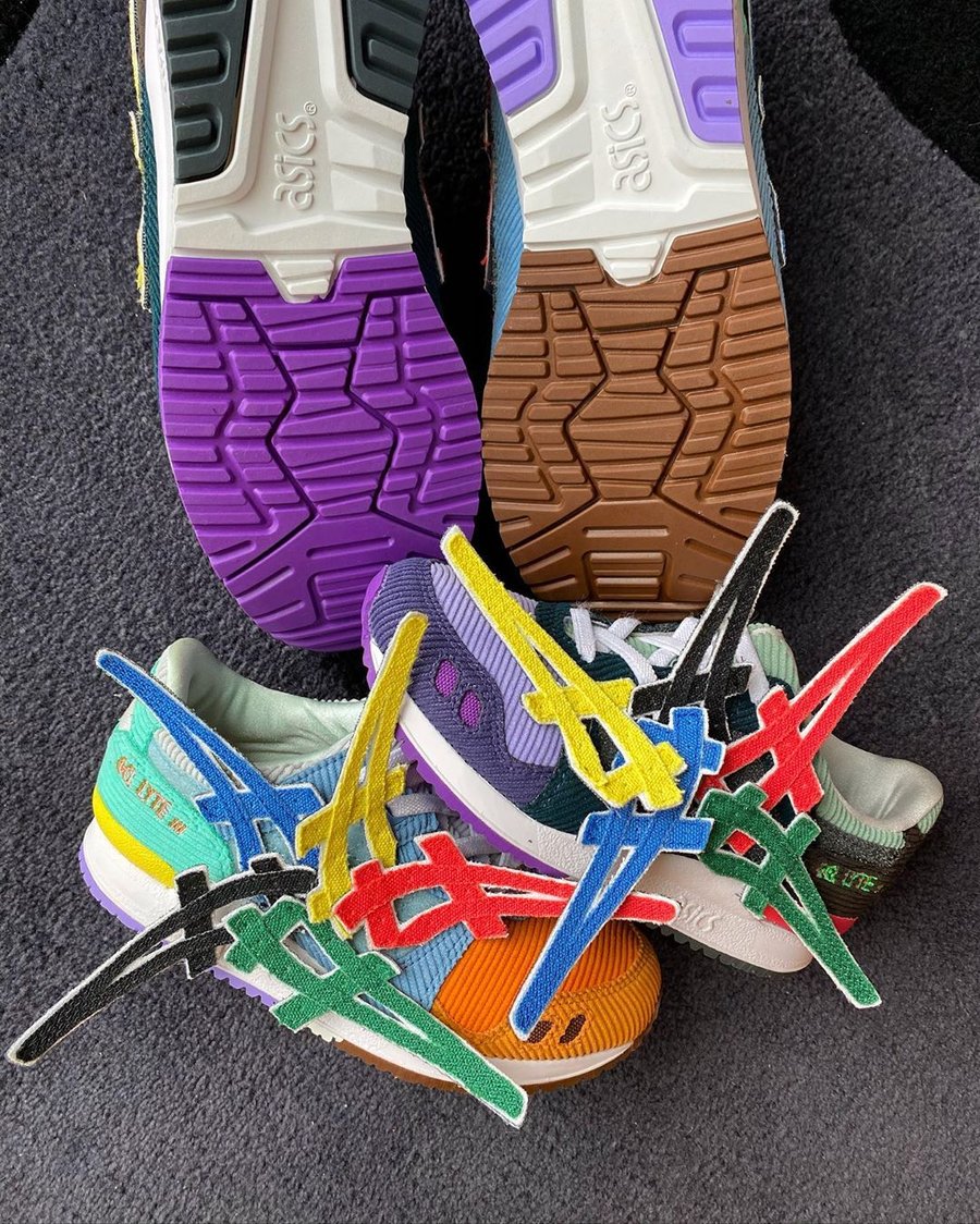 Sean Wotherspoon,adidas,asics,  灯芯绒大神 SW 释出全新联名！一张照片晒 3 个品牌!
