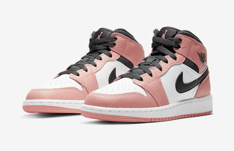 Air Jordan 1 Mid,AJ1 Low,AJ1,P  男鞋头又要羡慕了！两款樱花粉 Air Jordan 1 即将发售