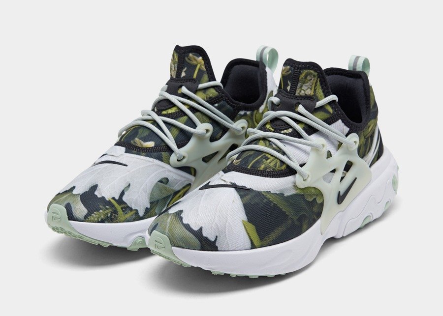 React Presto,Nike,发售,CN7664-30  高人气忍者鞋造型！森林主题 React Presto 不容错过！