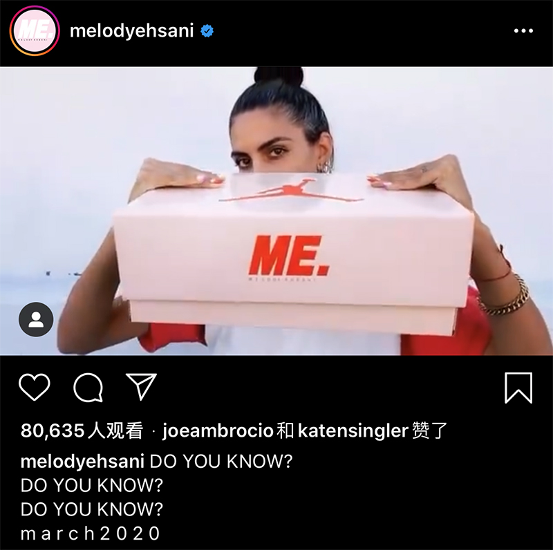 Melody Ehsani,Air Jordan 3,AJ3  神秘鞋盒曝光！大金表 AJ1 联名还有后续新品登场？