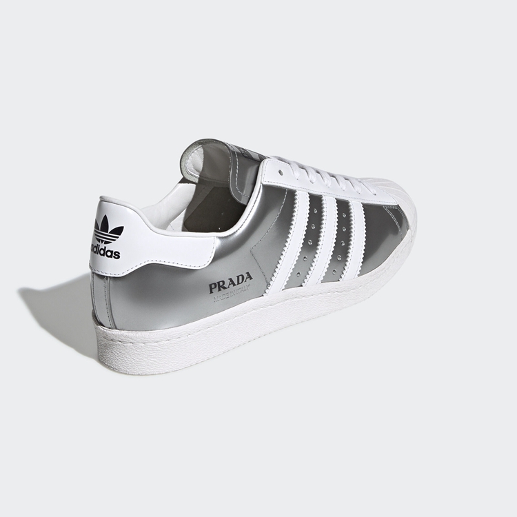 PRADA,adidas Superstar  贵金属配色！PRADA x adidas 联名再度曝光全新配色！