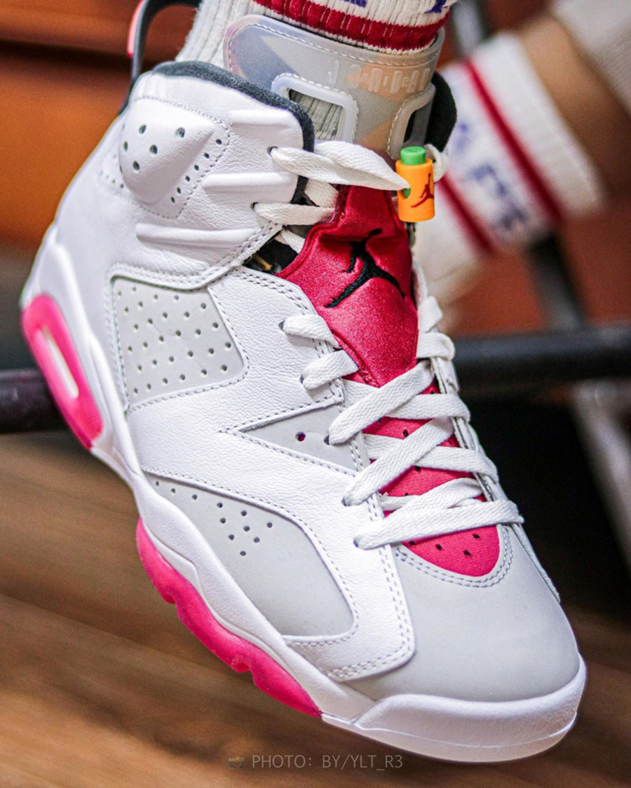 Air Jordan 6,AJ6,发售,CT8529-062  细节看点不少！兔八哥 Air Jordan 6 最新上脚美图！下月发售！