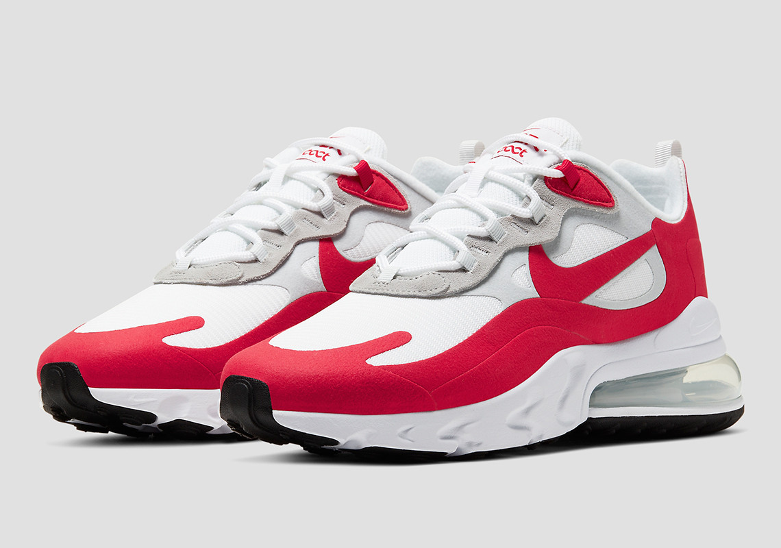 Air max 1,Air max 270 React,发售  致敬鼻祖配色！白红 Air Max 270 React 你看香不香？！