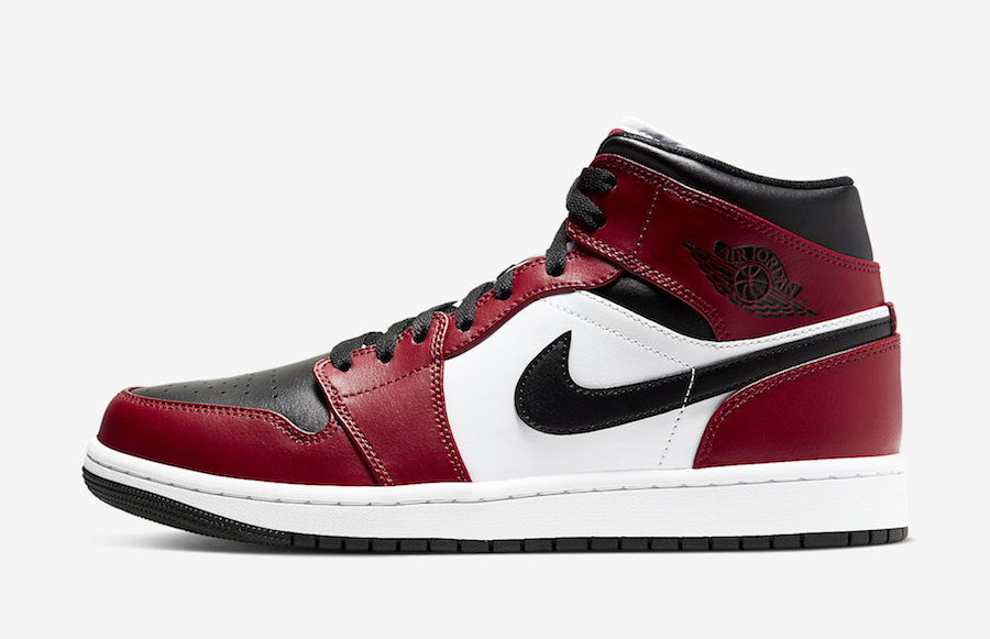 AJ1,554724-069,Air Jordan 1 Mi  融合两大 OG 配色！这双 Air Jordan 1 Mid 估计很抢手！