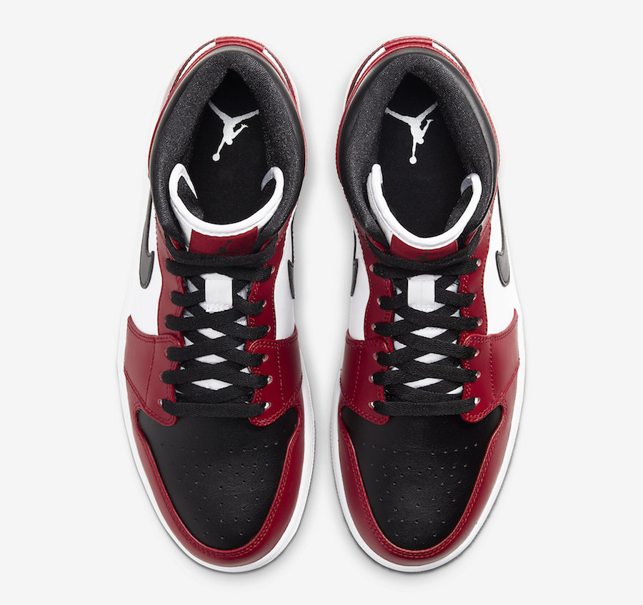 AJ1,554724-069,Air Jordan 1 Mi  融合两大 OG 配色！这双 Air Jordan 1 Mid 估计很抢手！