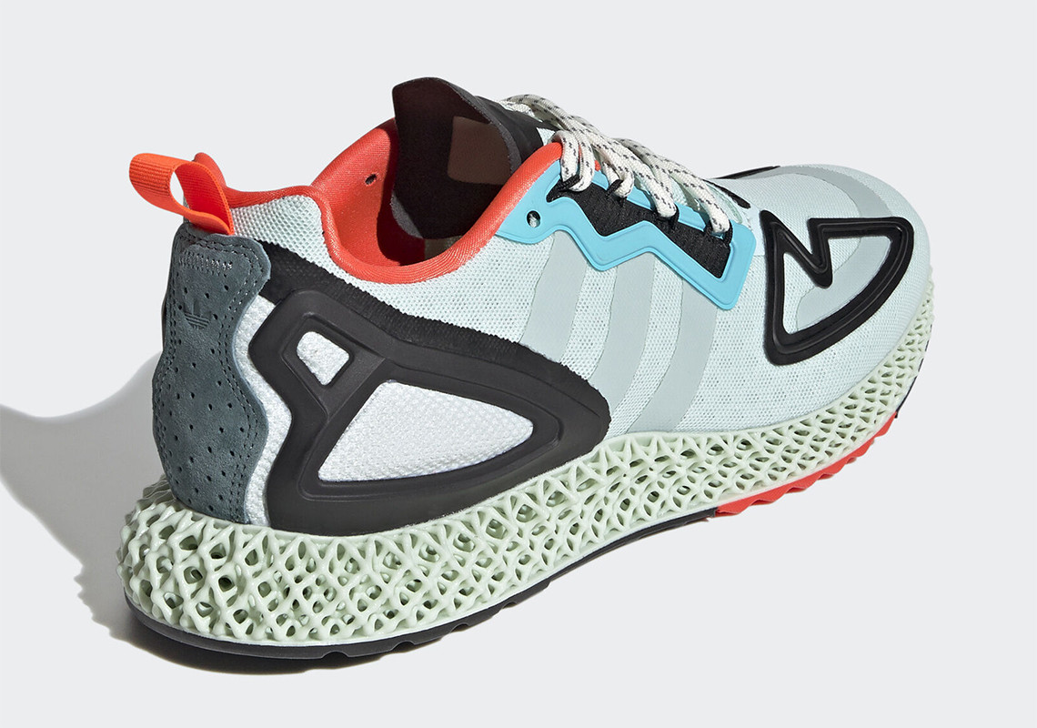 adidass,ZX 2K 4D,FV8500,发售  4D 跑鞋又有新成员！全新 adidas ZX 2K 4D 即将发售