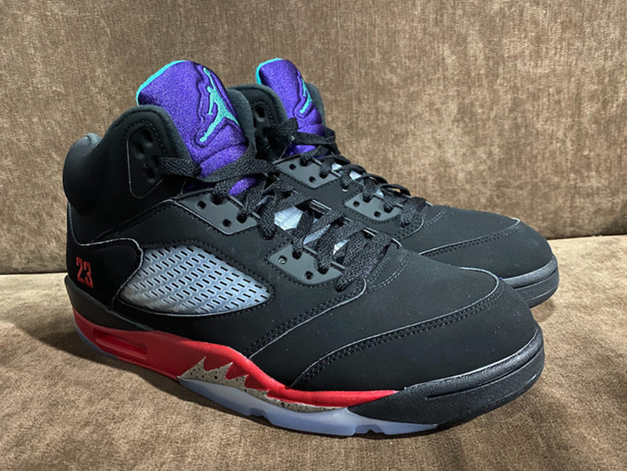 AJ,AJ5,Air Jordan 5,Top 3,CZ17  更多实物细节图曝光！Air Jordan 5 “Top 3” 预计五月正式发售！